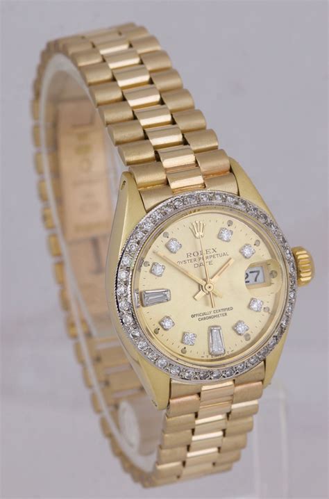 womens rolex watch 18k